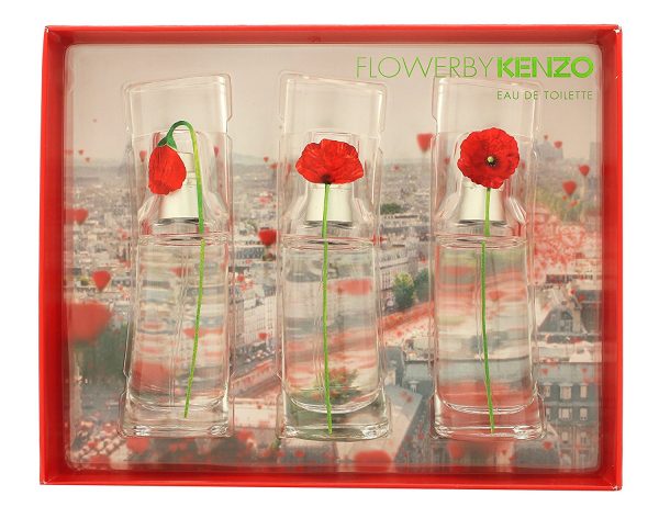 KENZO FLOWER EDT BY KENZO MINATURES GIFT SET