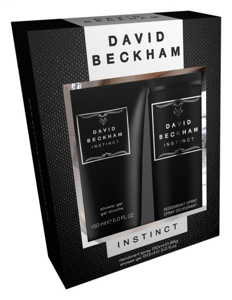 David Beckham Instinct Gift Set 150ml Deodorant Spray 150ml Shower Gel