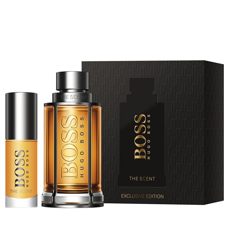 Hugo Boss Boss The Scent Gift Set 100ml EDT Spray + 100ml Shower Gel ...