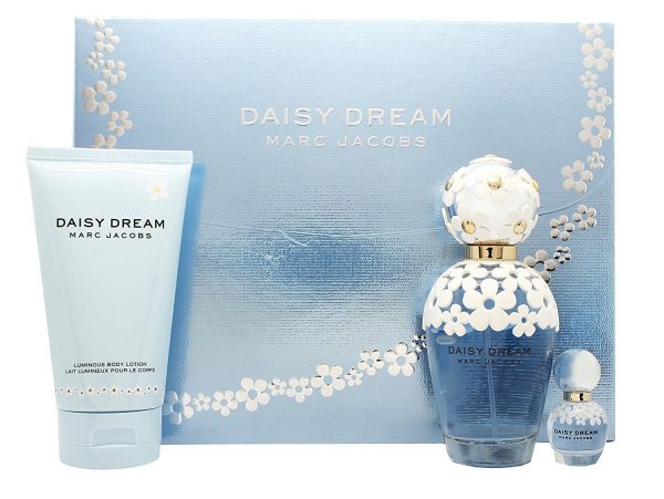Marc Jacobs Daisy Dream Gift Set 100ml EDT 150ml Body Lotion 4ml EDT