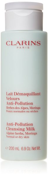 Clarins Anti Pollution Cleansing Milk with Alpine Herbs Dry Normal Skin 200ml