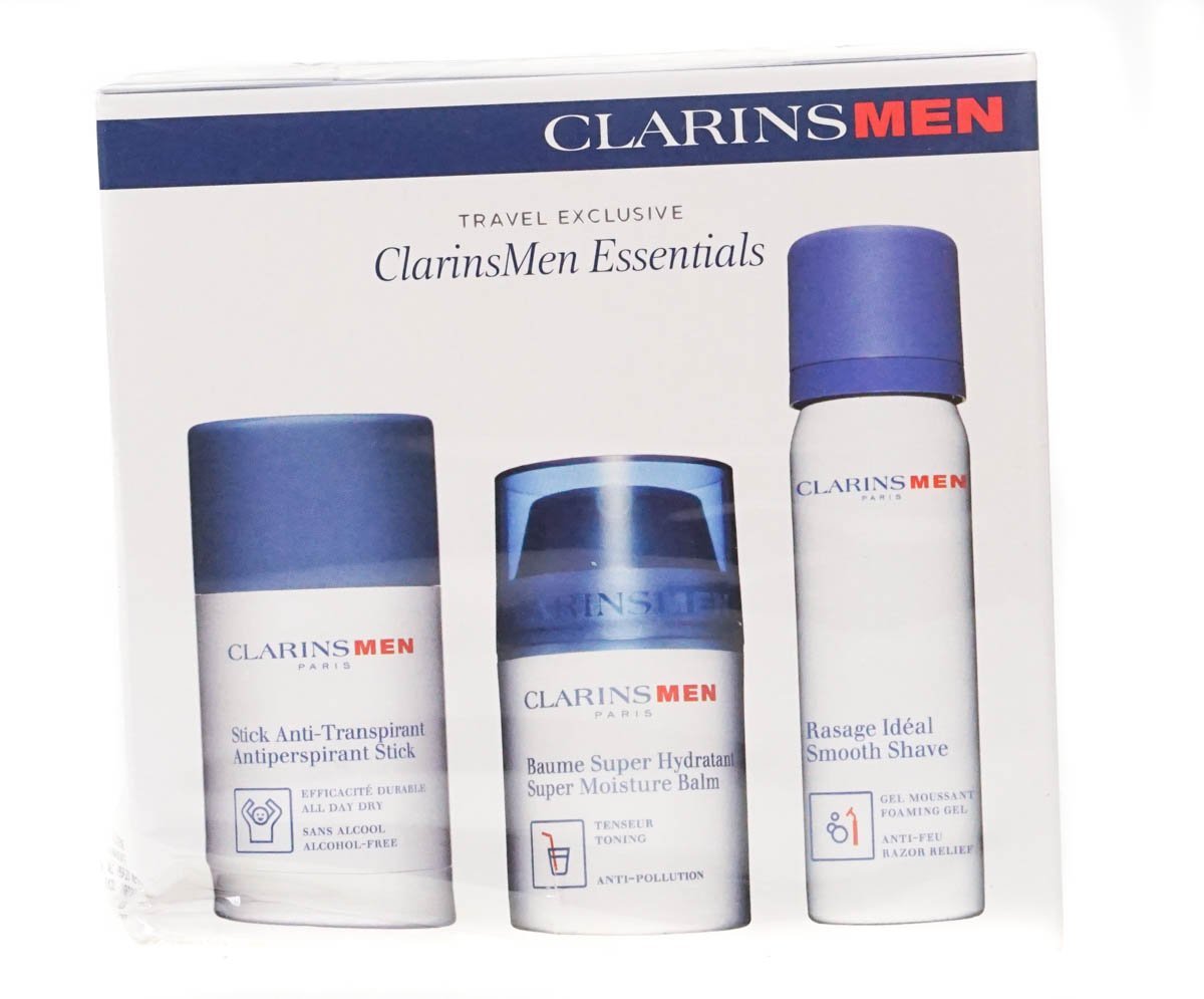 Clarins Mens Essentials Gift Set 50ml Moisturising Balm