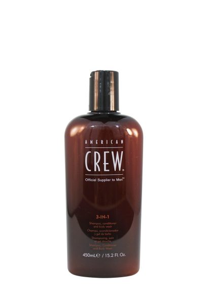 American Crew Classic 3 in 1 Shampoo Conditioner Body Wash 450ml