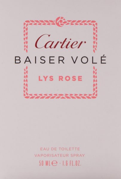 Cartier Baiser Vole Lys Rose Eau de Toilette 50ml Spray