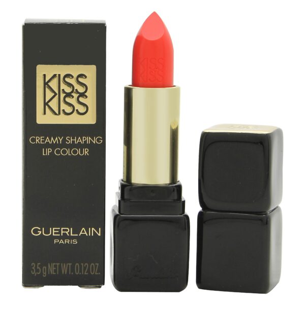 Guerlain Kisskiss Shaping Cream Lip Colour Lipstick 3.5g No. 344 Sexy Coral