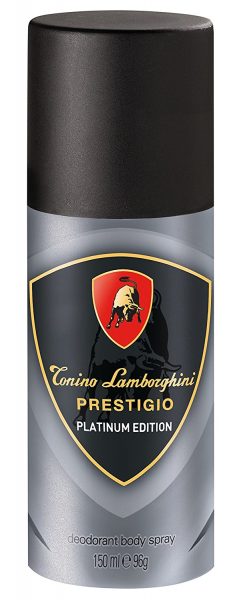 Lamborghini Prestigio Deodorant Spray 150ml – Platinum Edition