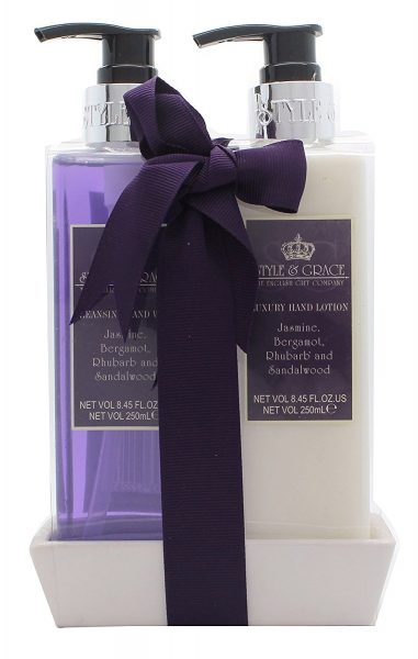 Style Grace Luxury Handcare Gift Set 250ml Hand Wash 250ml Hand Lotion