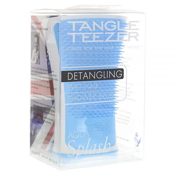 Tangle Teezer Aqua Splash Detangling Hair Brush – Blue Lagoon