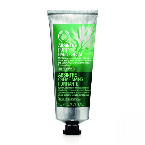 The Body Shop Absinthe Purifying Hand Cream 100ml 1