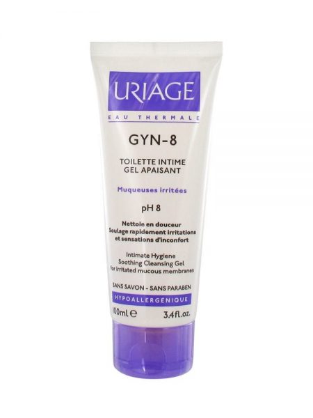 Uriage Gyn 8 Intimate Hygiene Soothing Cleansing Gel 100ml