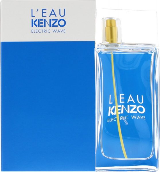 L’Eau par Kenzo Electric Wave Pour Homme Eau de Toilette 50ml Spray