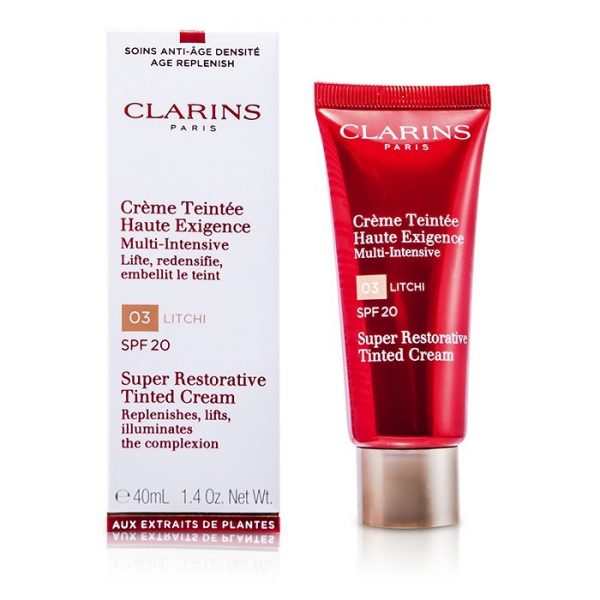 Clarins Super Restorative Tinted Cream SPF20 40ml 03 Litchi