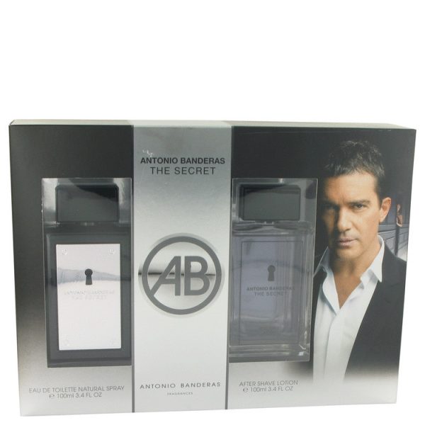 Antonio Banderas The Secret Gift Set 100ml EDT 75ml Aftershave Balm