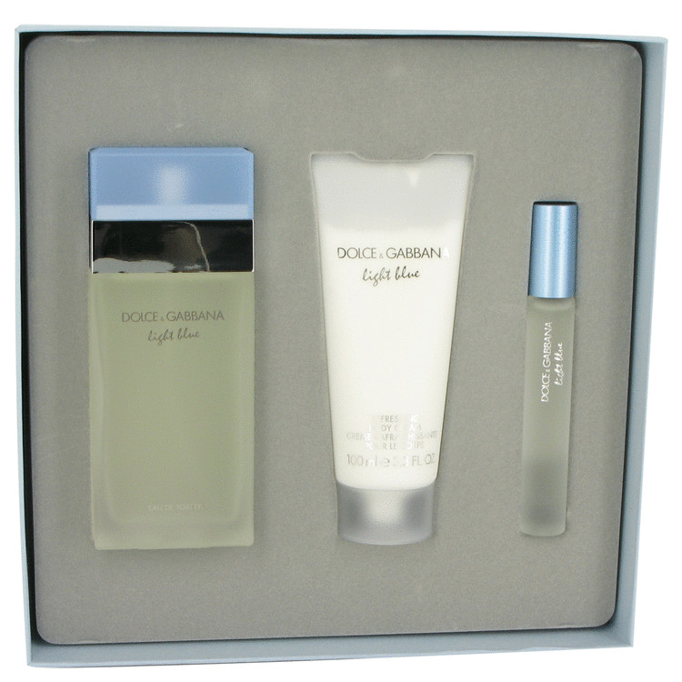 dolce & gabbana light blue women's perfume gift set