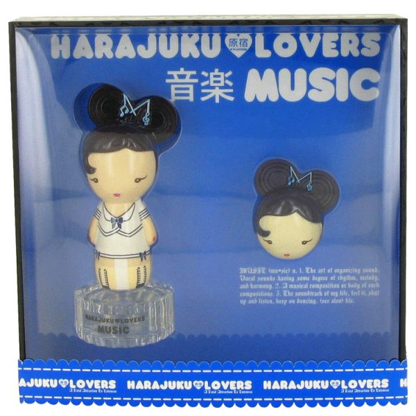 Gwen Stefani Harajuku Lovers Music Gift Set 30ml EDT 1.2g Solid Perfume