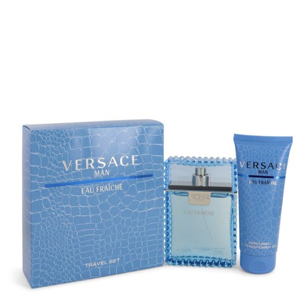 Versace Man Eau Fraiche Gift Set 100ml EDT 100ml Bath and Shower Gel