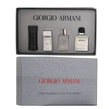 giorgio armani mens miniature gift set