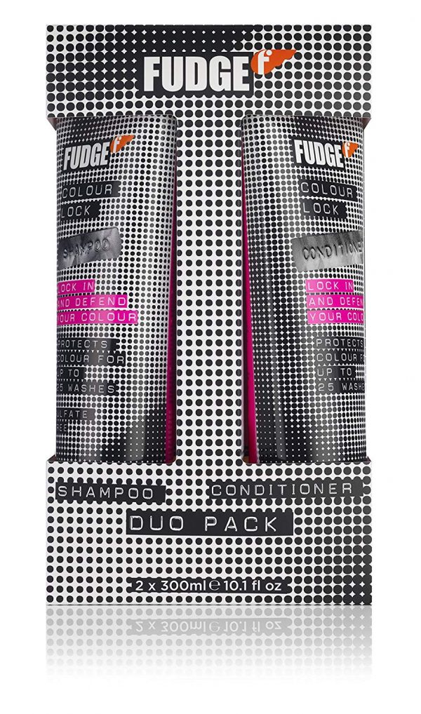 Fudge Colour Lock Gift Set 300ml Shampoo 300ml Conditioner