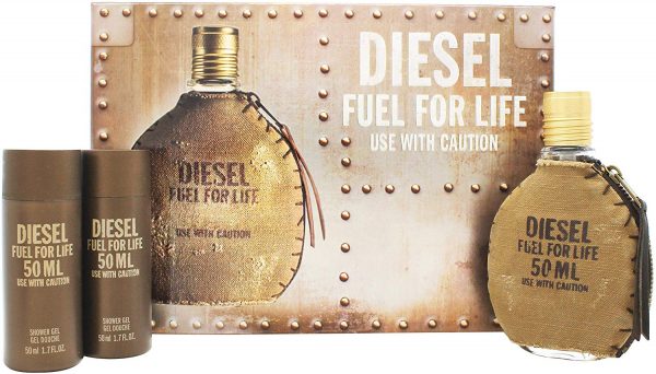 Diesel Fuel For Life Gift Set 50ml EDT 2 x 50ml Shower Gel