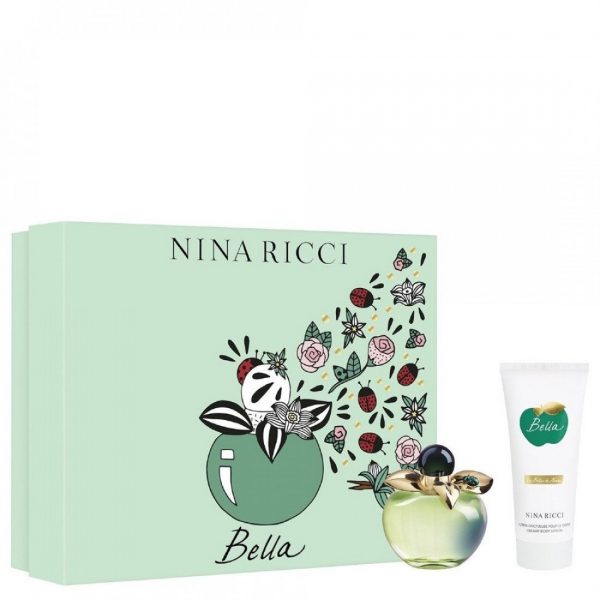 Nina Ricci Bella Gift Set 50ml EDT 75ml Body Lotion