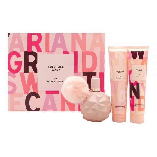 Ariana Grande Sweet Like Candy Gift Set 100ml EDP 100ml Shower Gel 100ml Body Lotion