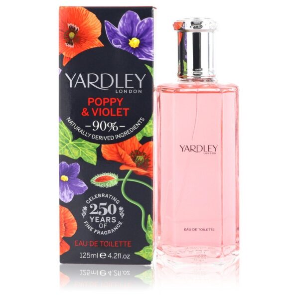 Yardley Poppy Violet Eau de Toilette 125ml Spray