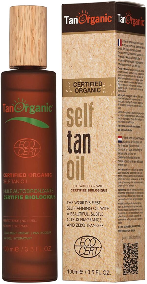 TanOrganic Self Tanning Oil 100ml Brown