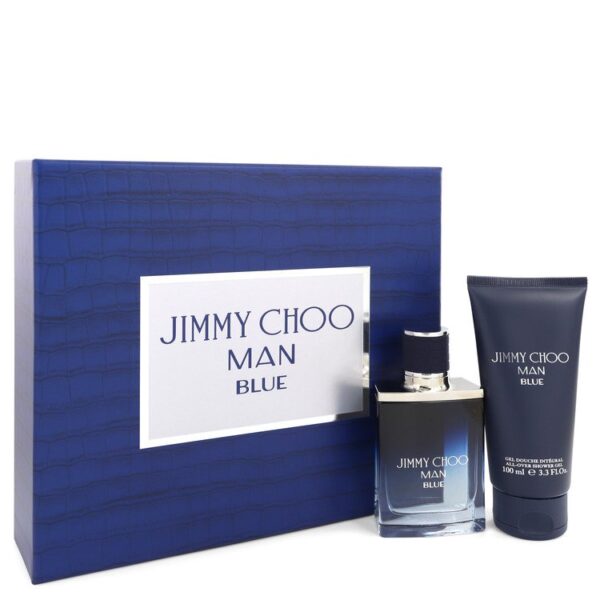 Jimmy Choo Man Blue Gift Set 50ml EDT 100ml Shower Gel
