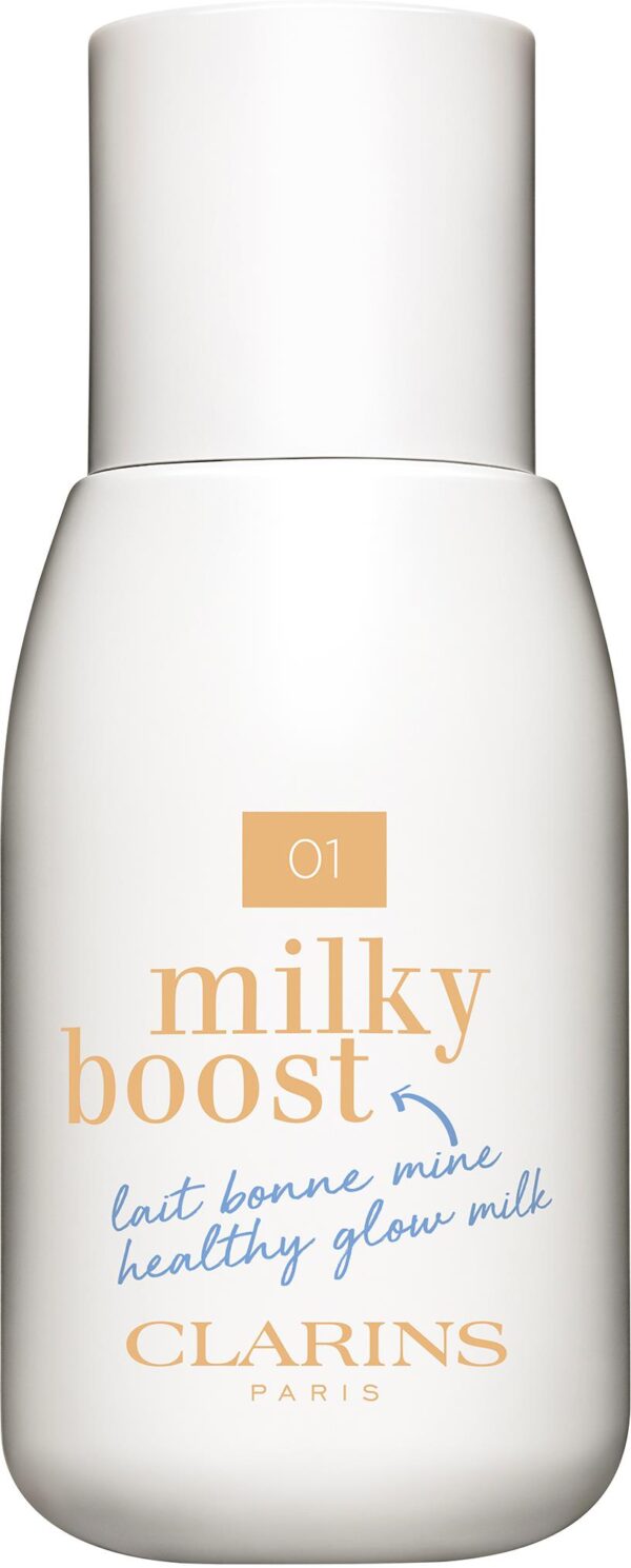 Clarins Milky Boost Healthy Glow Foundation 50ml 01 Milky Cream