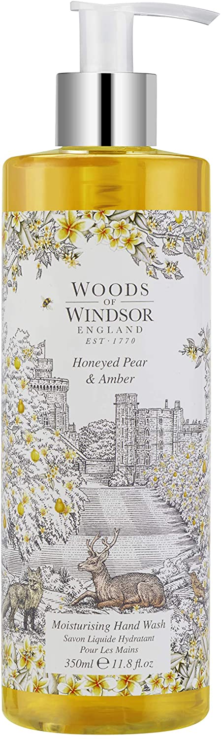 Woods Of Windsor Honeyed Pear Amber Hand Wash 350ml