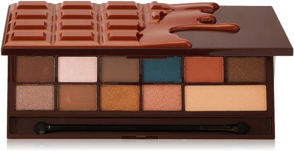 Makeup Revolution I Heart Chocolate Eyeshadow Palette 22g – Salted Caramel