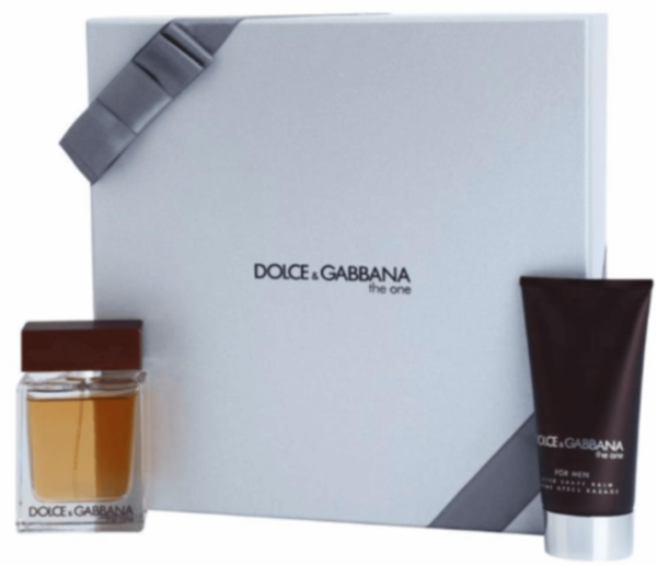 Dolce Gabbana The One For Men Gift Set 50ml EDT 50ml Aftershave Balm