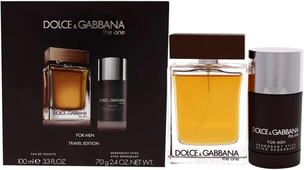 Dolce Gabbana The One Gift Set 100ml EDT 70g Deodorant Stick