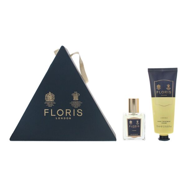 Floris Cefiro Gift Set 15ml EDT 75ml Hand Cream