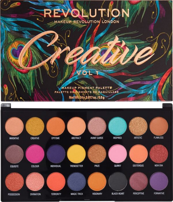 Makeup Revolution Creative Vol.1 Eyeshadow Palette 12g