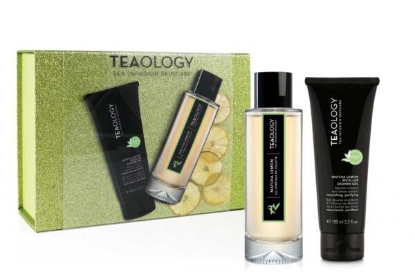 Teaology Matcha Lemon Gift Set 100ml EDT 100ml Micellar Shower Gel
