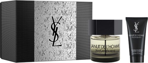 Yves Saint Laurent La Nuit de LHomme Gift Set 60ml EDT 50ml Shower Gel
