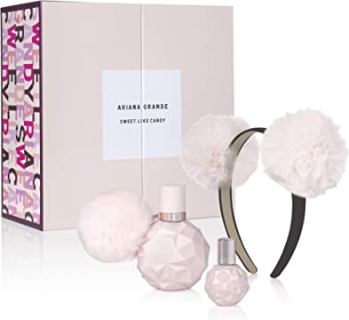 Ariana Grande Sweet Like Candy Gift Set 50ml EDP 10ml EDP Pom Pom Headband