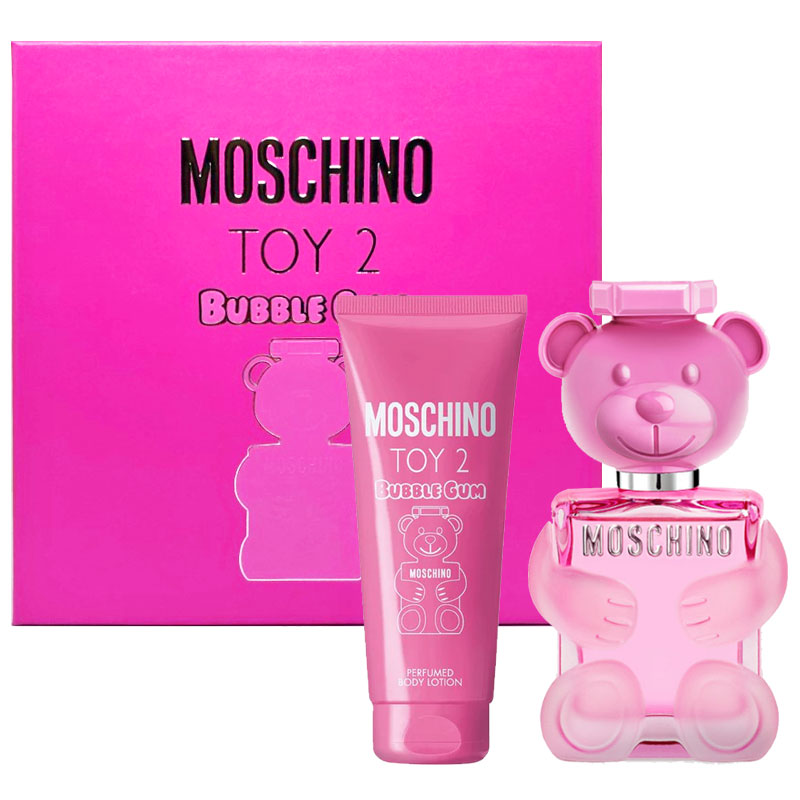 Moschino Toy 2 Bubble Gum Gift Set 50ml EDT 100ml Body Lotion
