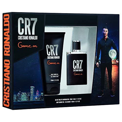 Cristiano Ronaldo CR7 Game On Gift Set 30ml EDT Spray 100ml Shower Gel