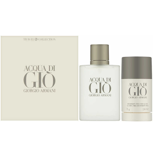 Giorgio Armani Acqua Di Gio Gift Set 100ml EDT 75ml Deodorant Stic